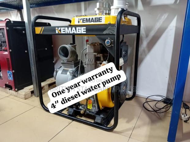 Commercial Diesel 4 Inches Water Pump · Photo 1