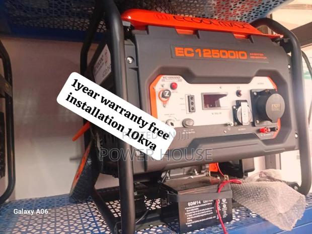 Vortex Console Ecoolmax Inverter Generator 10kv Pertrol · Photo 1