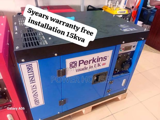 Vortex Driv 15kva 16500watts Diesel Generator Perkins · Photo 1