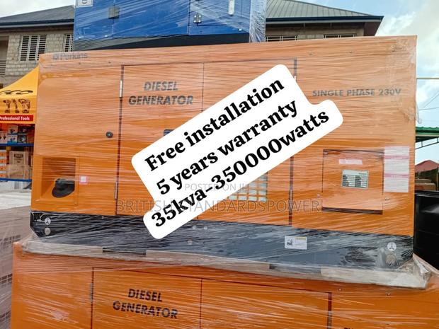 Exuberant 35kva Silent Diesel Generator With Long Durability · Photo 1