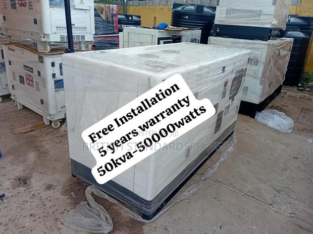 High Power Frequency Flow 50kva Silent Diesel Generator · Photo 1