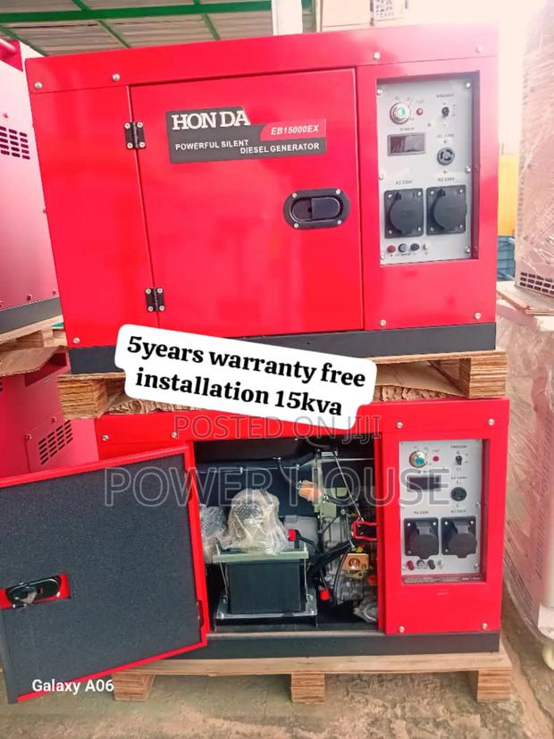 Vortex Mode Honda Diesel Generator 15kva 16500watts · Photo 1