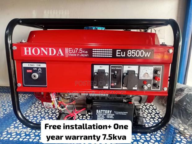 Energyprovider Honda 7.5kva Petrol Generator Generator Japan · Photo 1