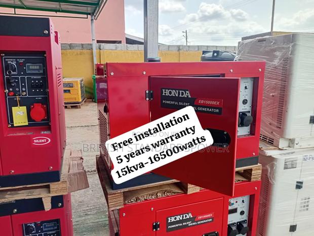First Top Rated 15kva Hobda Remote Start Diesel Generator · Photo 1