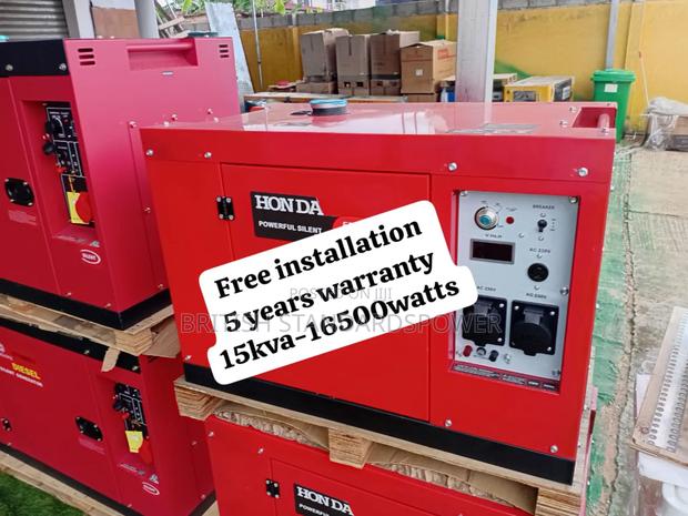 High-Powered 15kva Silent Diesel Genset 15kva · Photo 1
