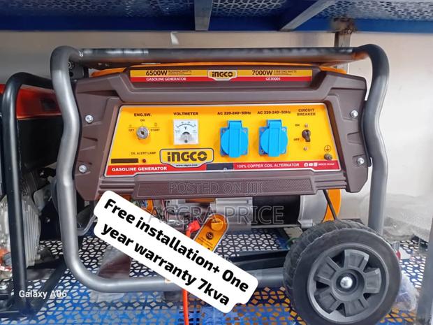 Energydrive 7kva Ingco Petrol Generator Petrol Engine · Photo 1