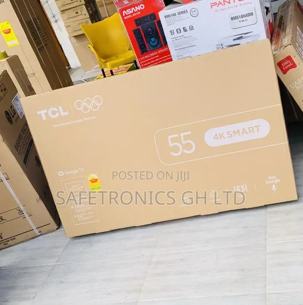 Classic Good TCL 55′′ UHD Smart Android Television · Photo 1