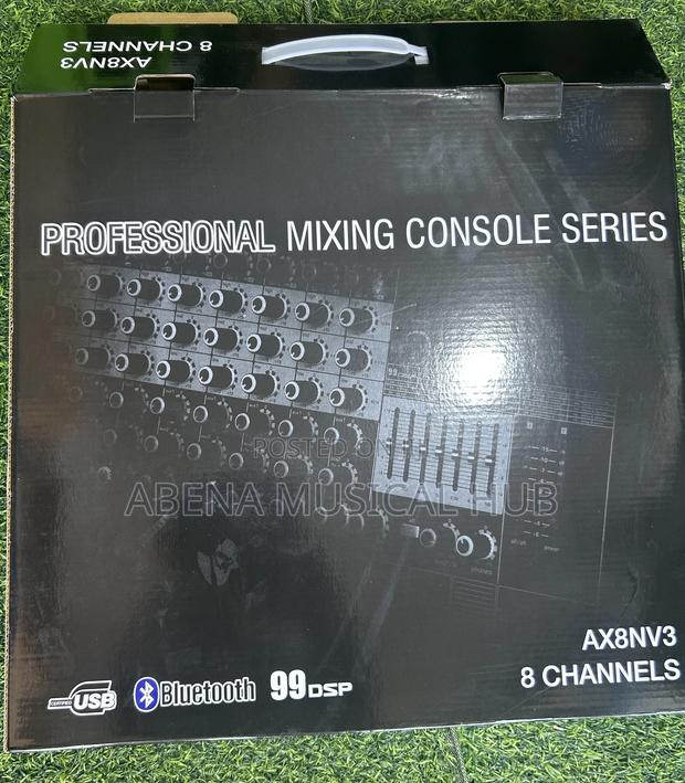 Ax8nv3 8 Channels Mixing Console and Aux Paths Plus Effects · Photo 1