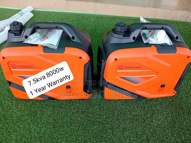 8000watts Ecoolmax Inverter Generator 7.5kva Regalloop · Photo 1