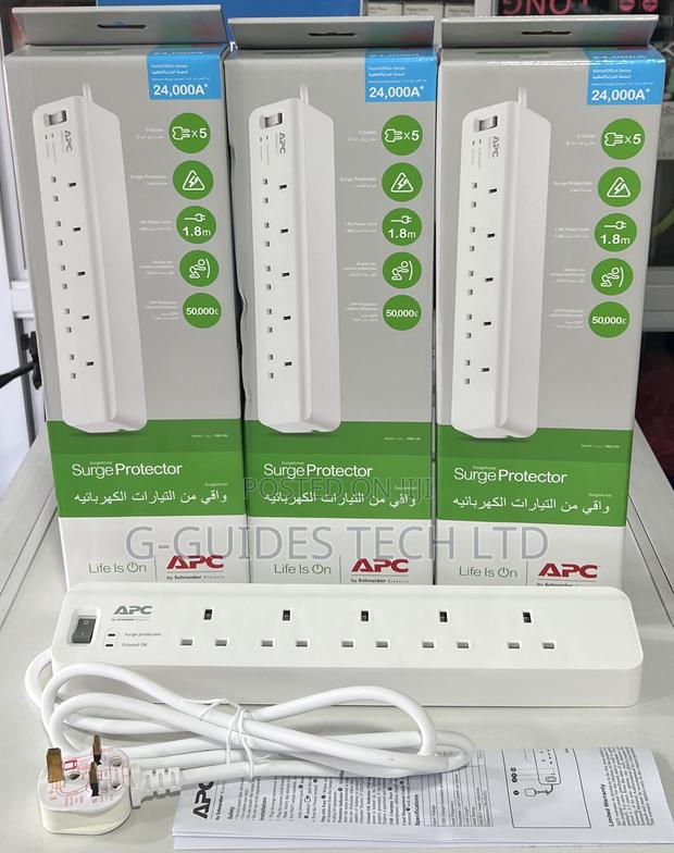 Apc Surge Protector Extension Board 5-Outlets Pm5-Uk · Photo 2