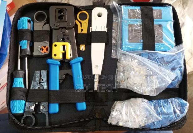Networking Tool With Passthrough Crimping Tool and Connector · Photo 1