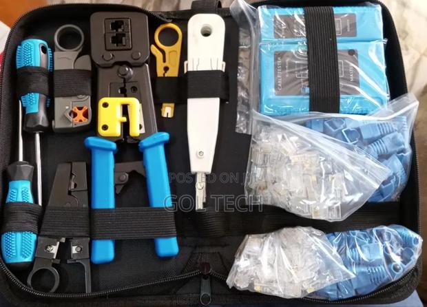 Networking Tool With Passthrough Crimping Tool and Connector · Photo 2