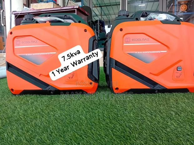 Omega Console 7kva Ecoolmax Gasoline 8000watts Pullstart · Photo 1