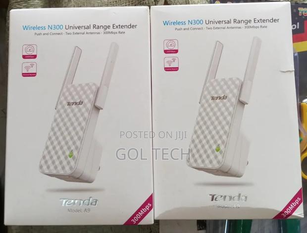 Wifi Range Extender Tenda A9 N300 Universal Range Extender · Photo 1