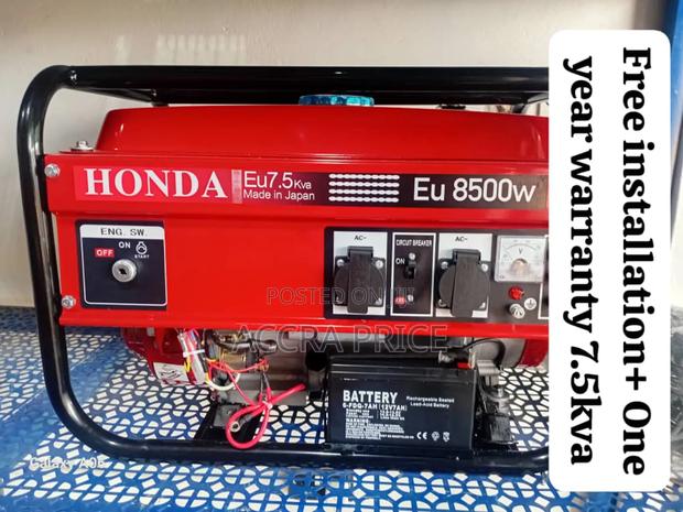 Energypower System Generator 7.5kva Petrol Honda Genset · Photo 1