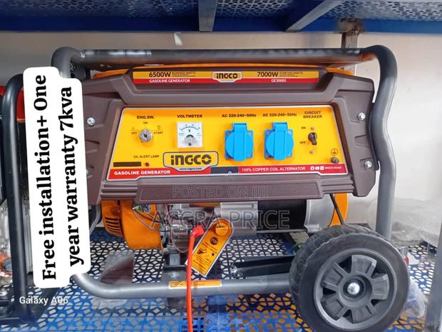 Energypower System Generator 7kva Petrol Ingco Genset · Photo 1