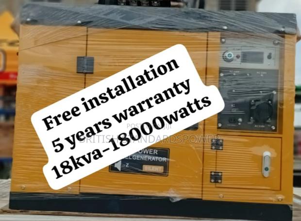 Clean Engine 18kva Diesel Generator · Photo 1