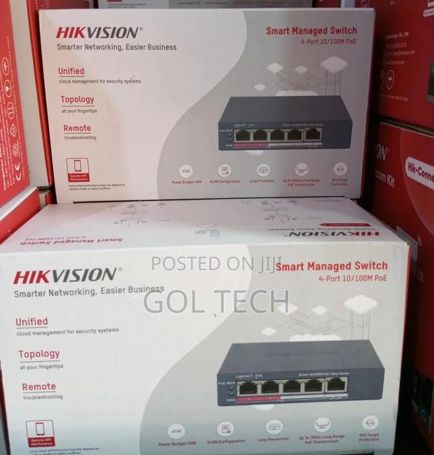 Hikvision Smart Managed Poe Switch Ds-3e1105-Ei/M · Photo 1