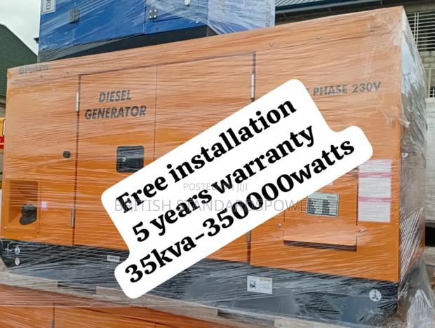 Sustainable Solutions 35kva Silent Diesel Generator Set · Photo 1
