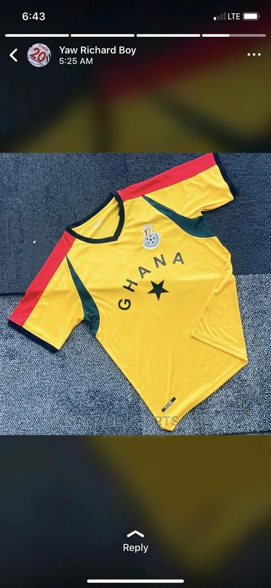 Black Stars Jersey · Photo 1
