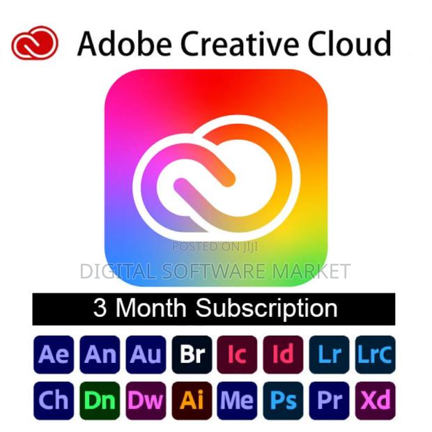 Adobe Creative Cloud All Apps 3 Month – Subscription · Photo 1
