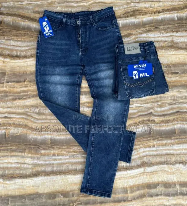 Stretchy Ml Jeans Trousers for Men · Photo 1