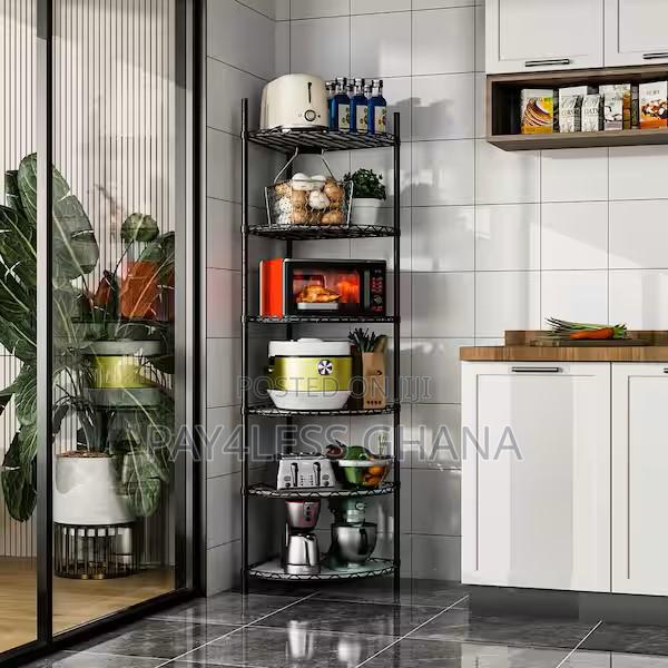 6-Layer Rolling Metal Shelves Stand · Photo 4