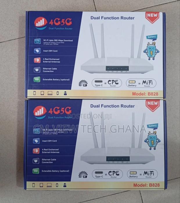 4g/5g Dual Function Sim Router + Backup Battery · Photo 2