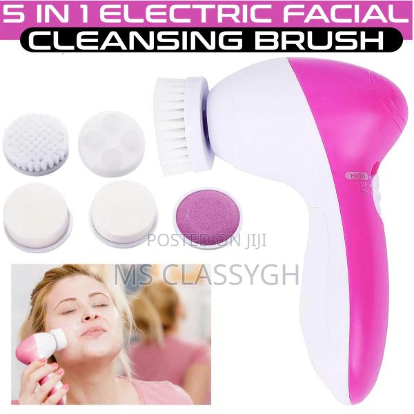 Electric Facial Cleaner 5 in 1 Face Cleansing Brush Wash Mac · Photo 1