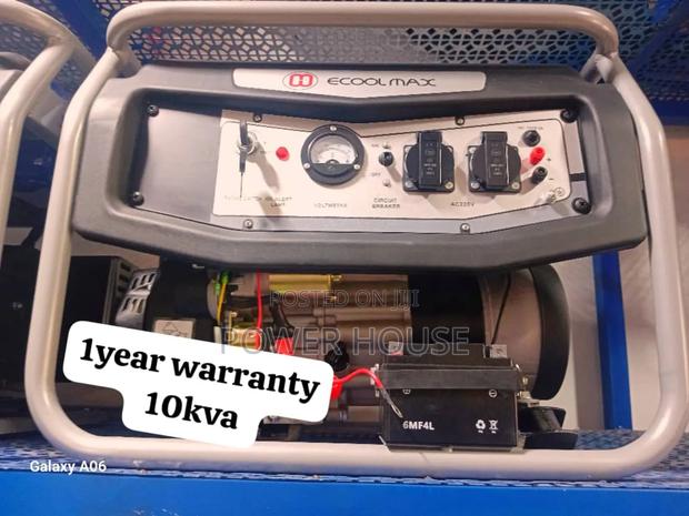 Gladiunexus Ecoolmax 10kva Generator Petrol 10kv · Photo 1