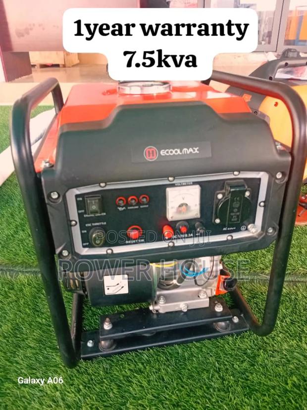 Phoenixzone Generator 7.5kva 8500watts Ecoolmax 7.5kva · Photo 1