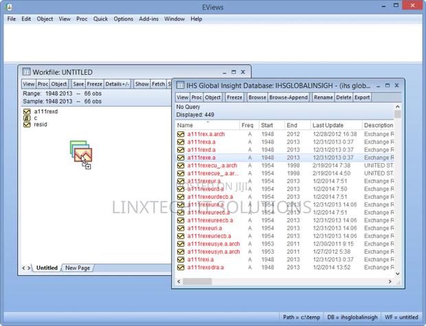 Eviews Enterprise 13 · Photo 2