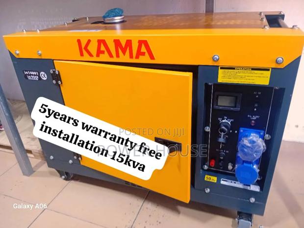 Ember Super Watts Kama Generator 15kva Diesel 15kva 16500wat · Photo 1