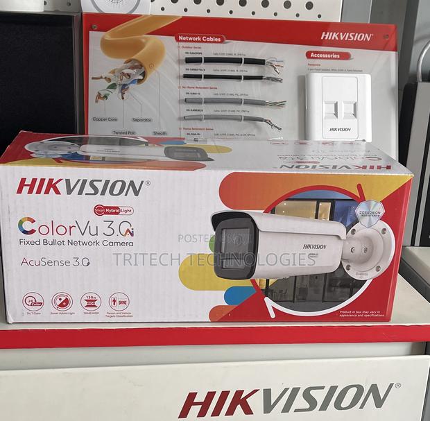 Hikvision Ds-2cd2t47g3-Liy (3.0) 4mp Full Color Ip Camera · Photo 1
