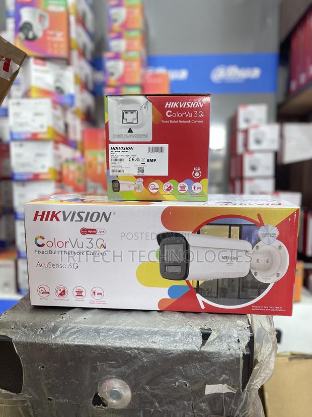 Hikvision 8mp Full Color Ds-2cd2t87g3-Liy (3.0 New)Bullet · Photo 2