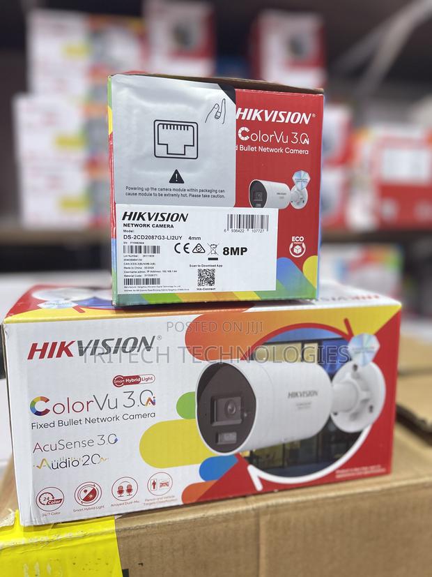 Hikvision Ds-2cd2087g3-Li2uy (3.0 New)8mp Colorvu Ip Outdoor · Photo 2