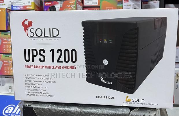 Solid Ups 1200va (Automatic Voltage Regulator) Built in Avr · Photo 2