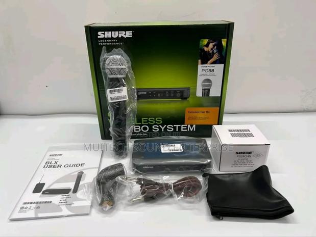 Shure Wireless Mic (Blx Pg58) · Photo 1