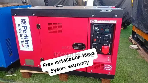 Strong, Silent Reliable – Perkins 18kva Diesel Generator Ready 18kva · Photo 1