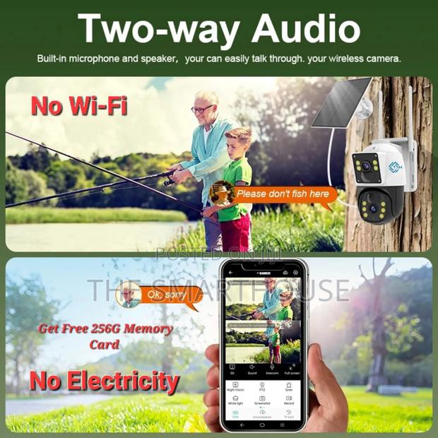 Smart Solar 4g Dual Lens CCTV (One Year Warranty) · Photo 4