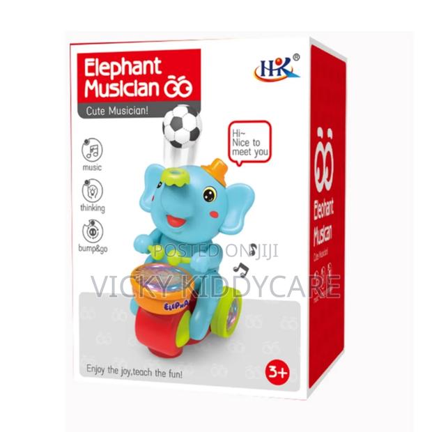 Electronic Musical Elephant Musician Toy · Photo 1