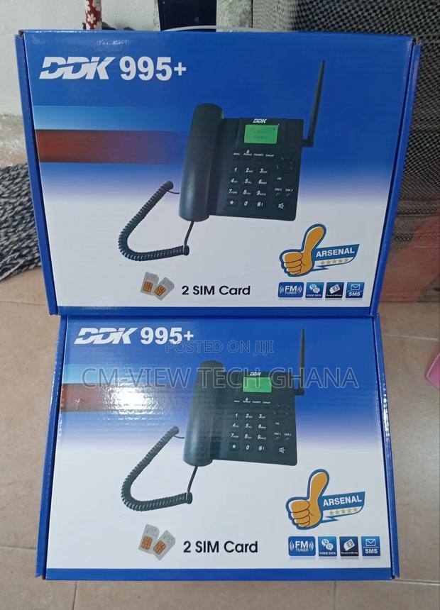 DDK 995+ GSM Fixed Wireless Telephone 2 Sim Slots · Photo 1