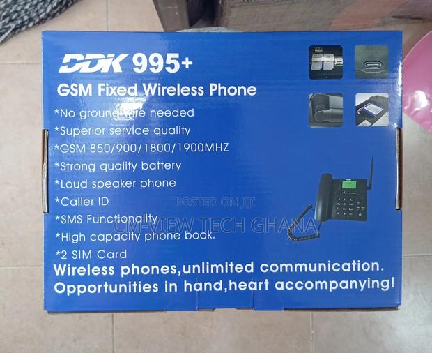 DDK 995+ GSM Fixed Wireless Telephone 2 Sim Slots · Photo 2
