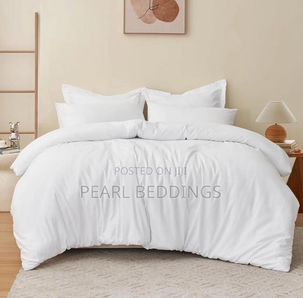 Luxurious 7pcs Cotton Duvet Available in Plain White