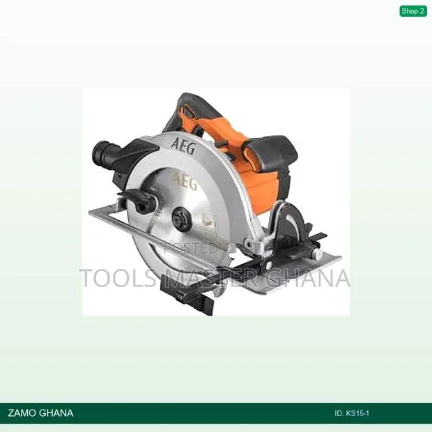 Circular Saw 190*30mm 5000rpm 1500w - Ks15-1 · Photo 1