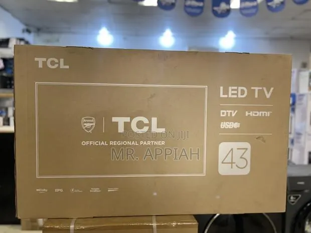 Purchase Unique TCL 43” Qled Smart Android TV(Black) · Photo 1