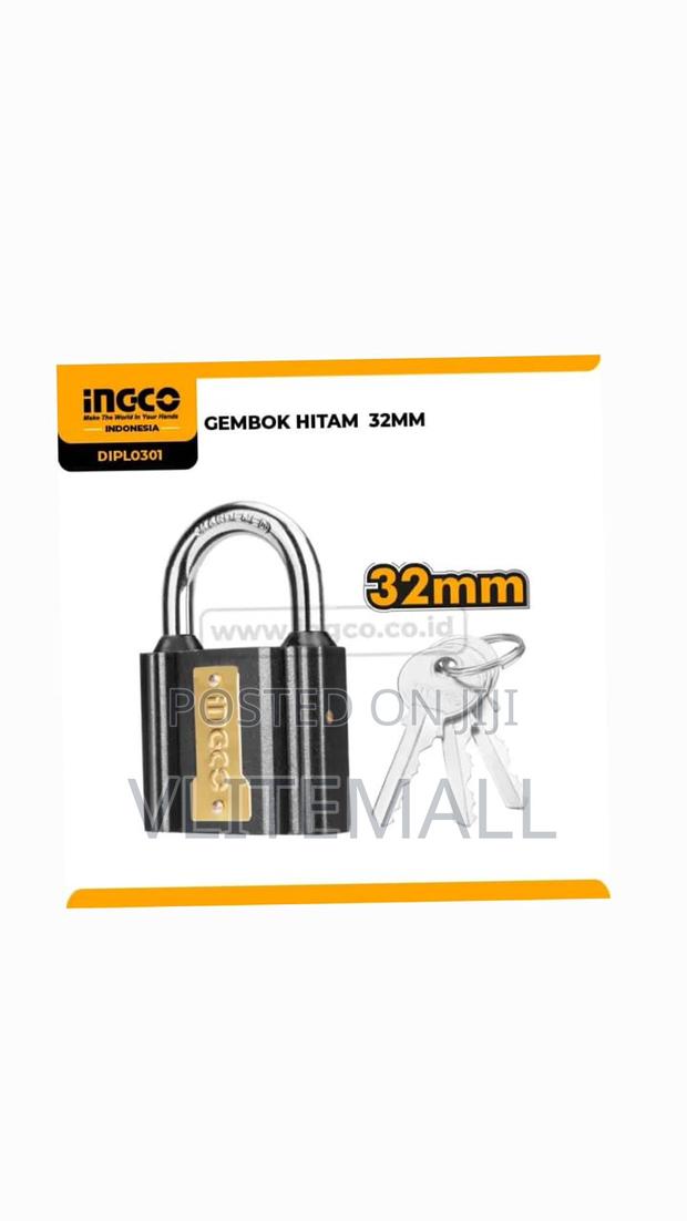 Ingco Heavy Duty Long Shackle Brass 32mm · Photo 1