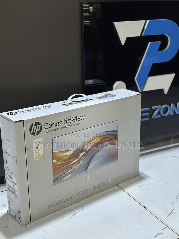 Hp Series 5 23.8 Inch FHD White Monitor - 524sw (94c21aa) · Photo 1
