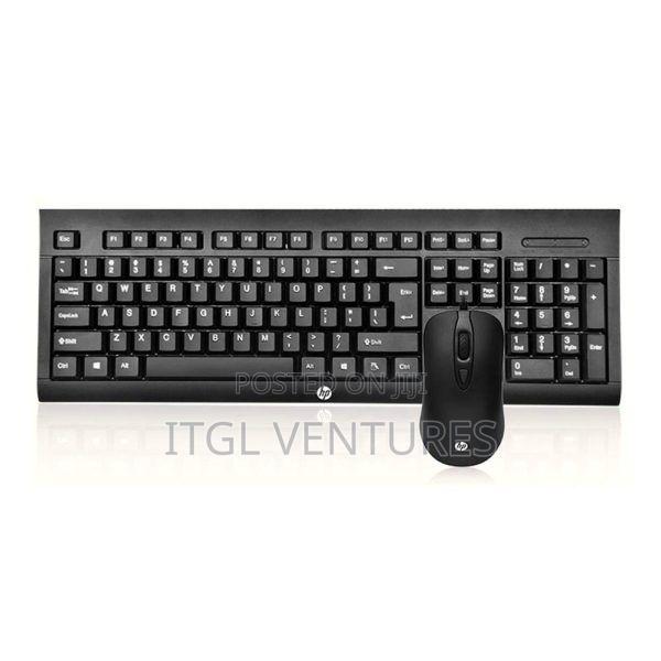 Hp Km100 Usb Wired Gaming Keyboard Mouse Combo · Photo 1