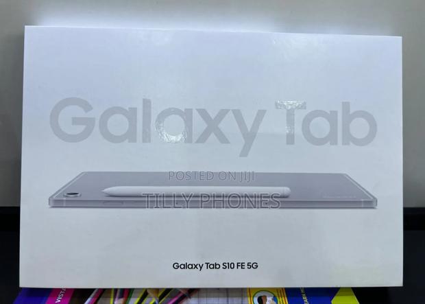 New Samsung Galaxy Tab S10 FE 256 GB Silver · Photo 1